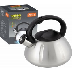 Чайник из нержавеющей стали Mallony MAL-066 (910086) 3 л (серебристый)