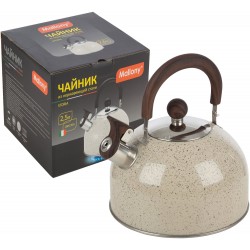 Чайник из нержавеющей стали Mallony Storia 2.5 л (серый)