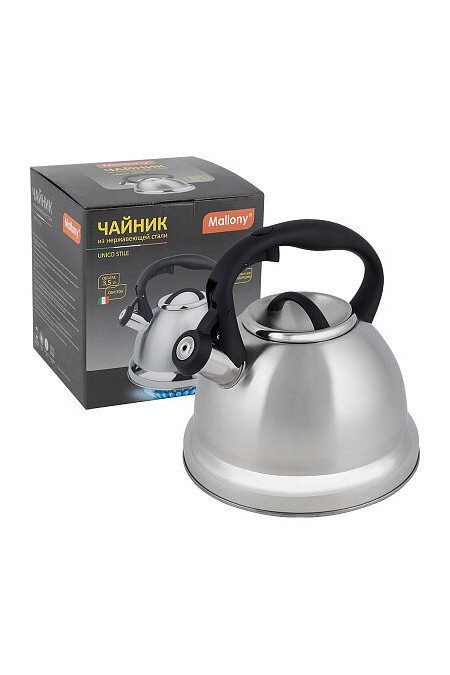 Чайник из нержавеющей стали Mallony Unico Stile 985621 3.5 л (серебристый) 