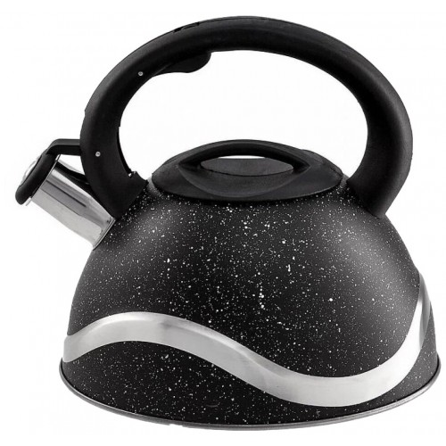 Чайник из нержавеющей стали Webber BE-0574 3 л (черный) 