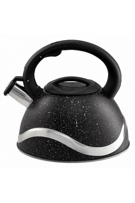 Чайник из нержавеющей стали Webber BE-0574 3 л (черный) 