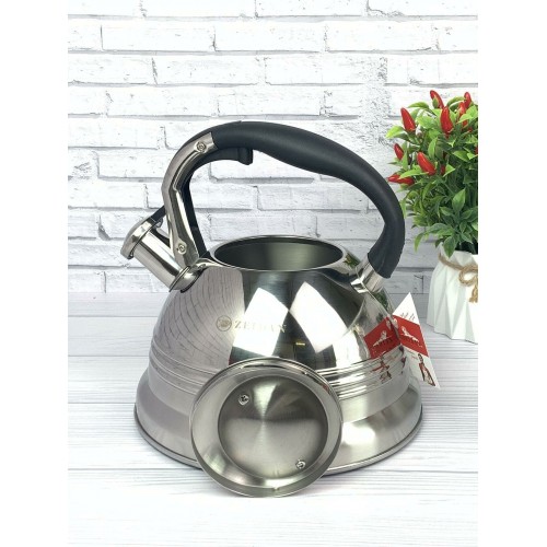 Чайник из нержавеющей стали Zeidan Z-4156 3 л (серебристый) 2