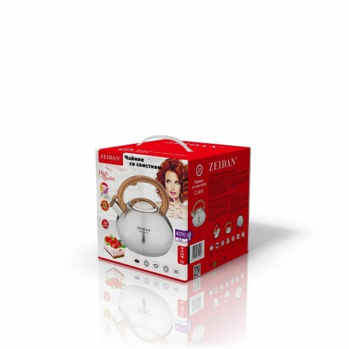 Чайник из нержавеющей стали Zeidan Z-4214 3 л (серебристый) 9