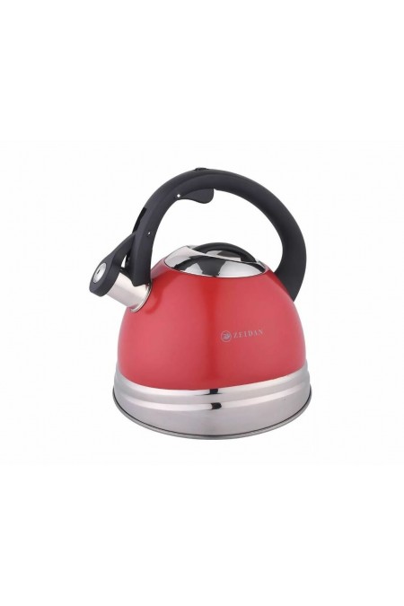Чайник из нержавеющей стали Zeidan Z-4279-02 3 л (красный) 1