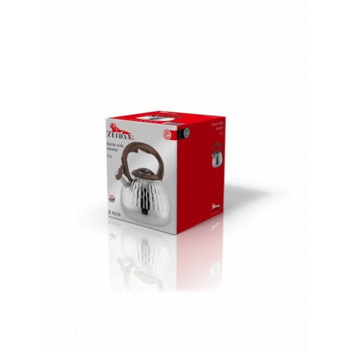 Чайник из нержавеющей стали Zeidan Z-4519 3 л (серебристый) 