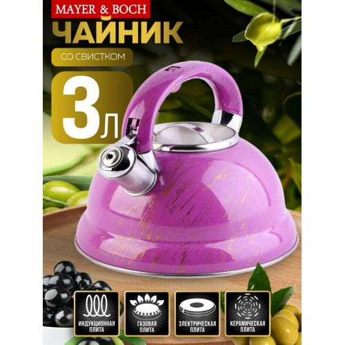 Чайник из нержавеющей стали Zeidan Z-4519 3 л (серебристый) 9