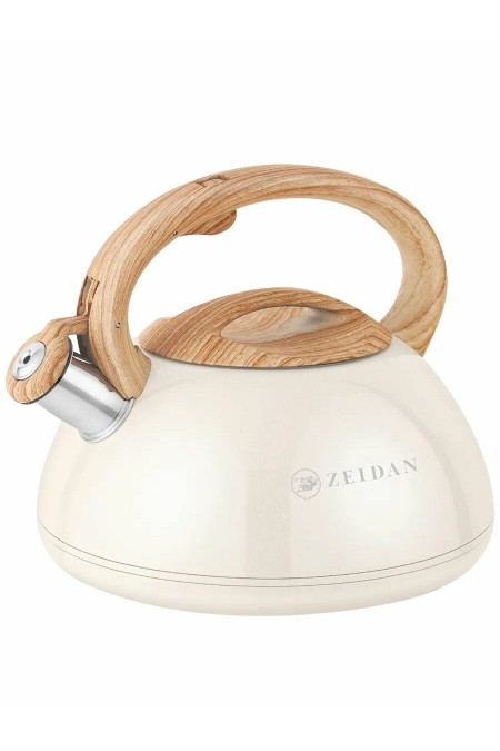 Чайник из нержавеющей стали Zeidan Z-4547 3 л (кремовый) 