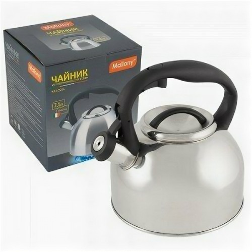 Чайник из нержавеющей стали Mallony 006870 2.5 л (серебристый) 