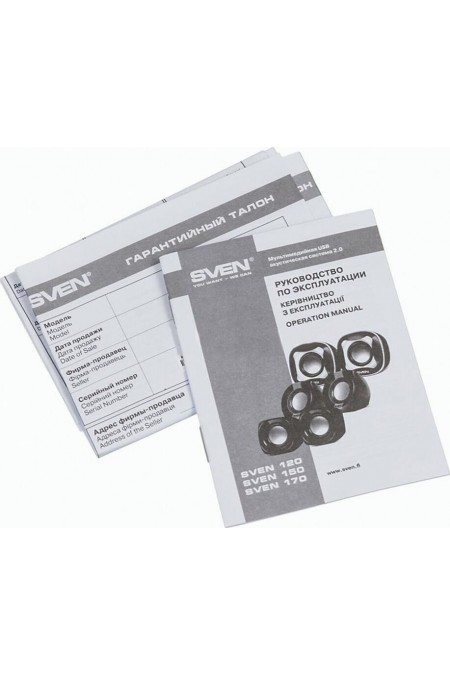 Компьютерная акустика Sven 120 (SV-013493) (черный) 13