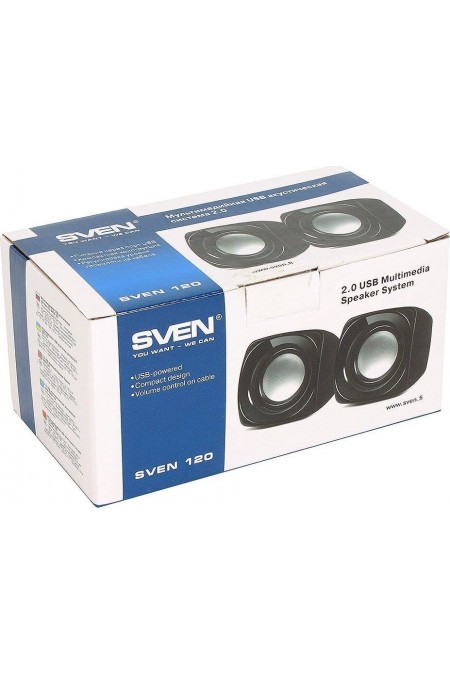 Компьютерная акустика Sven 120 (SV-013493) (черный) 16
