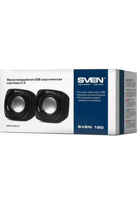 Компьютерная акустика Sven 120 (SV-013493) (черный) 21