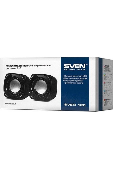 Компьютерная акустика Sven 120 (SV-013493) (черный) 4