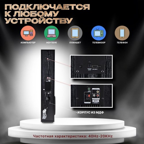 Акустическая система Eltronic 10 30-35 Home Sound (черный) 11