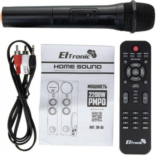 Акустическая система Eltronic 10 30-35 Home Sound (черный) 5