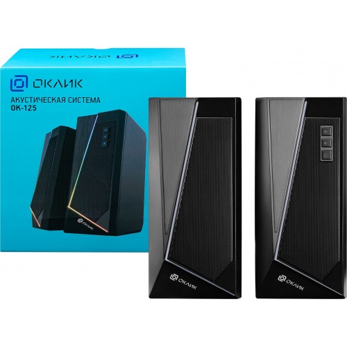 Компьютерная акустика Oklick OK-125 (черный) 13