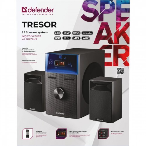 Акустическая система Defender Tresor (65092) (черный) 9