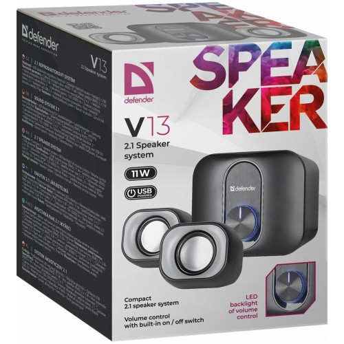 Акустическая система Defender V13 (черный) 5
