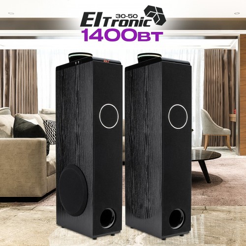 Акустическая система ELTRONIC 08 (30-50) HOME SOUND (черный) 