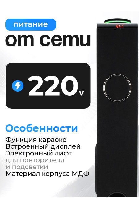 Акустическая система ELTRONIC 08 (30-51) HOME SOUND (черный) 4
