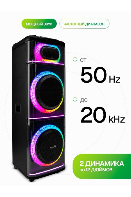 Акустическая система ELTRONIC 12 (20-21) Diamond Box 2500 (черный) 3