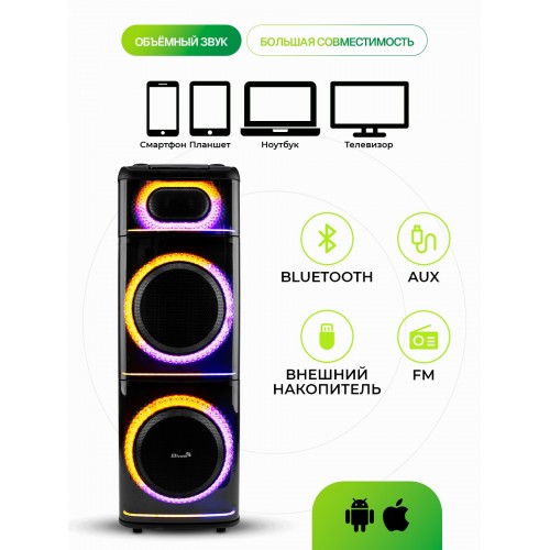 Акустическая система ELTRONIC 12 (20-21) Diamond Box 2500 (черный) 4