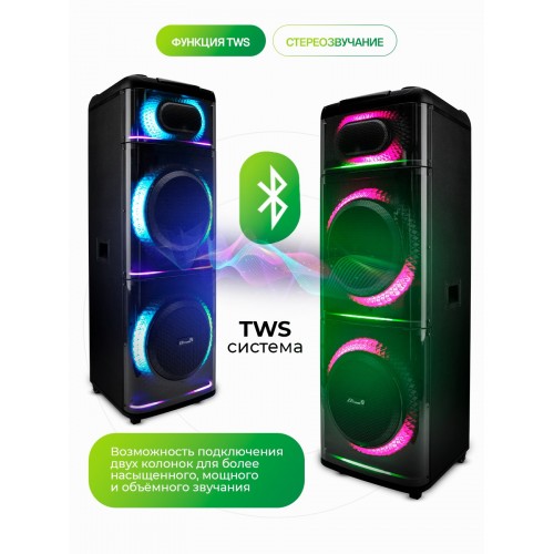 Акустическая система ELTRONIC 12 (20-21) Diamond Box 2500 (черный) 7