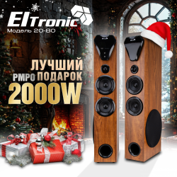 Акустическая система Eltronic 10 (20-80 Home Sound) (коричневый)
