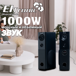 Акустическая система Eltronic 08 (20-82 Home Sound) (черный)