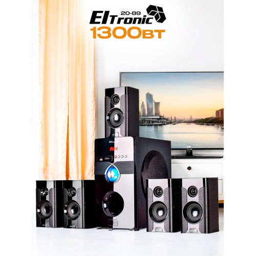 Акустическая система ELTRONIC 20-89 HOME SOUND (черный) 