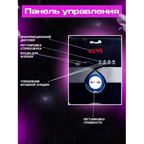 Акустическая система ELTRONIC 20-89 HOME SOUND (черный) 4