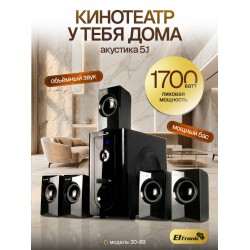 Акустическая система ELTRONIC 30-89 Home sound (черный)