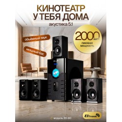 Акустическая система ELTRONIC 30-90 Home sound (черный)