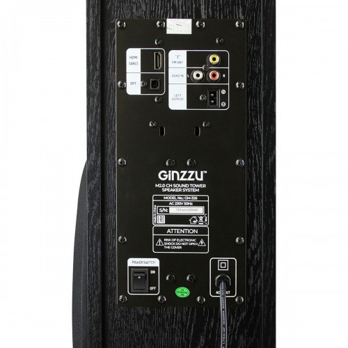 Акустическая система GINZZU GM-326 (черный) 8