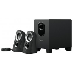 Акустическая система Logitech Z-313 2.1 RMS RTL (980-000413) (черный)