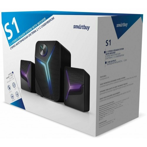 Акустическая система Smartbuy (SBA-4450) S1 (черный) 2