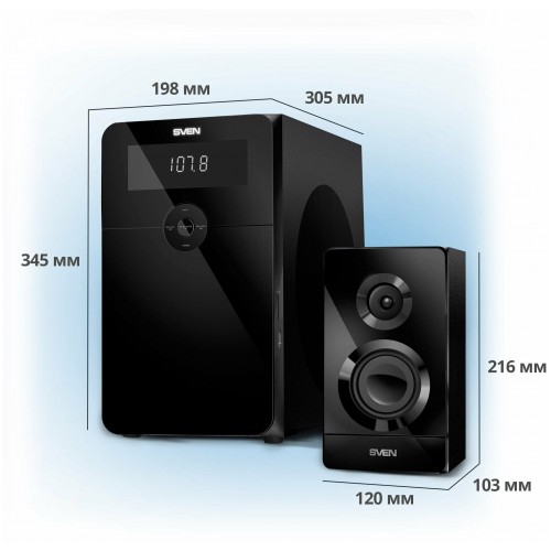 Акустическая система SVEN MS-2250 (SV-016722) (черный) 3