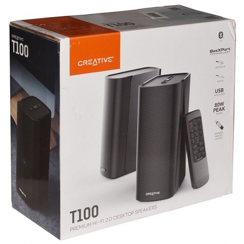 Компьютерная акустика Creative T100 (черный) 9