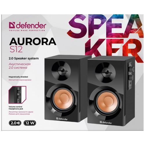 Компьютерная акустика Defender Aurora S12 (черный) 1
