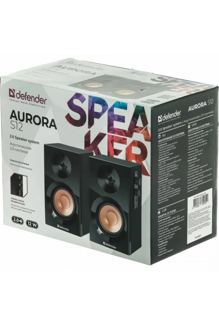 Компьютерная акустика Defender Aurora S12 (черный) 5