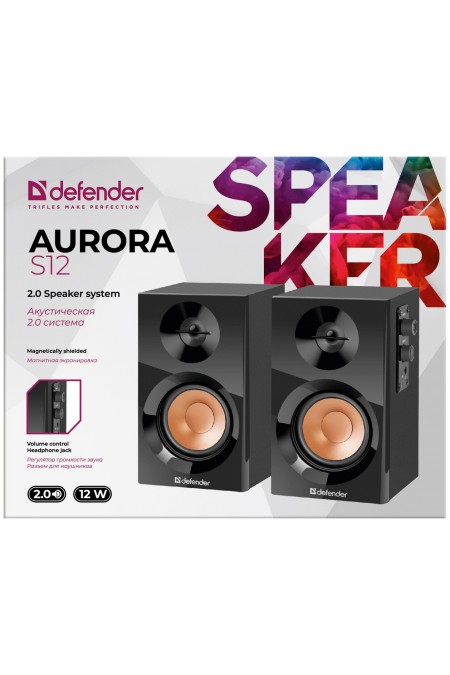Компьютерная акустика Defender Aurora S12 (черный) 7