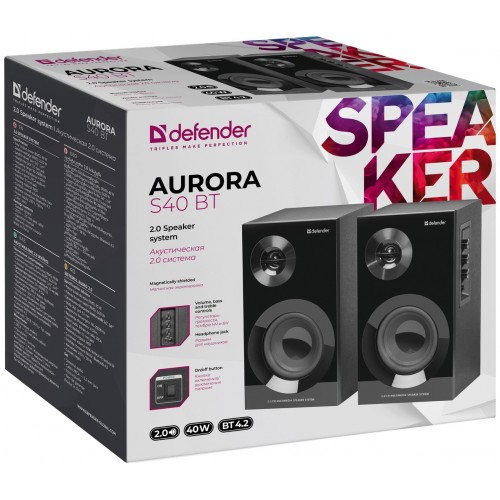 Компьютерная акустика Defender Aurora S40 BT (черный) 3