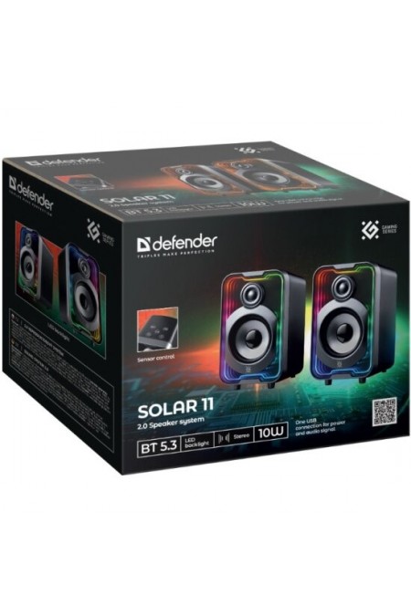 Компьютерная акустика DEFENDER Solar 11 (65811) (черный) 4