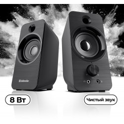 Компьютерная акустика Defender SPK-190 (черный)