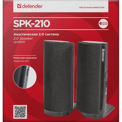 Компьютерная акустика Defender SPK-210 (черный) 9