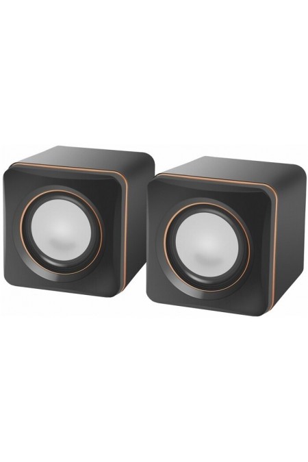 Компьютерная акустика Defender SPK 33 (черный/оранжевый) 