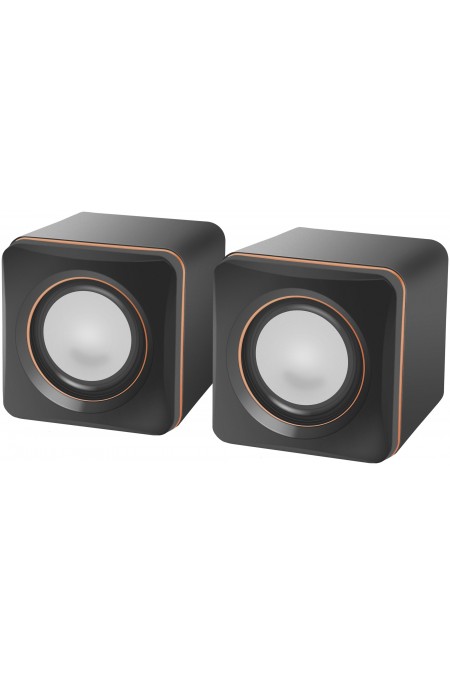 Компьютерная акустика Defender SPK 33 (черный/оранжевый) 