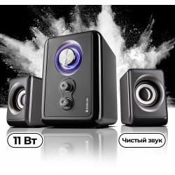 Компьютерная акустика Defender V11 (65111) (черный)