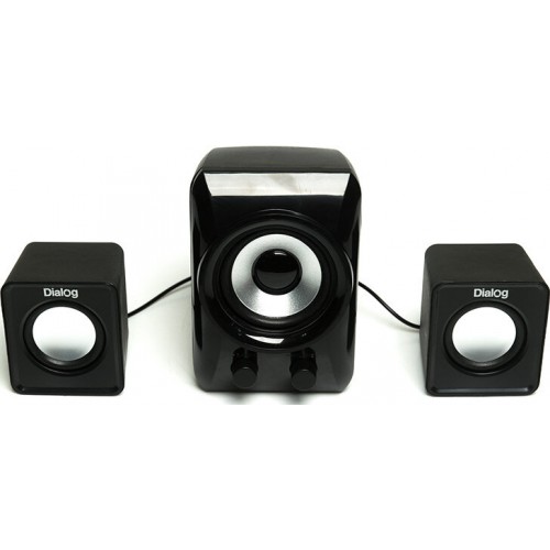 Компьютерная акустика Dialog AC-202UP Colibri (черный) 