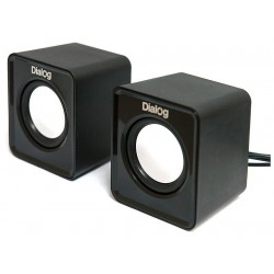 Компьютерная акустика Dialog Colibri AC-02UP (черный)