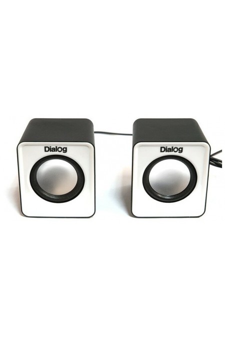 Компьютерная акустика Dialog Colibri AC-02UP (черный/белый) 3